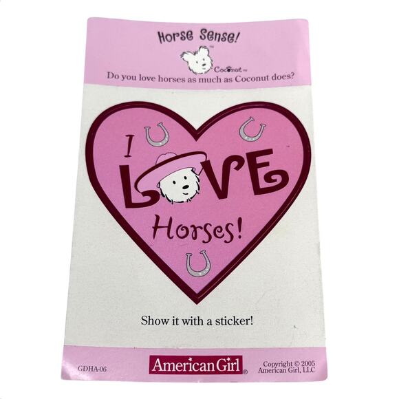 American Girl Today Coconut Dude Ranch Horse Lover ACCESSORIES Hat Toy Scarf Box - Picture 9 of 11